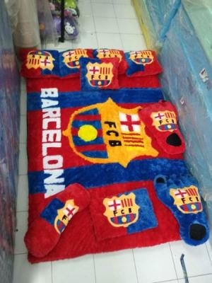 Karpet rasfur motif barcelona 01